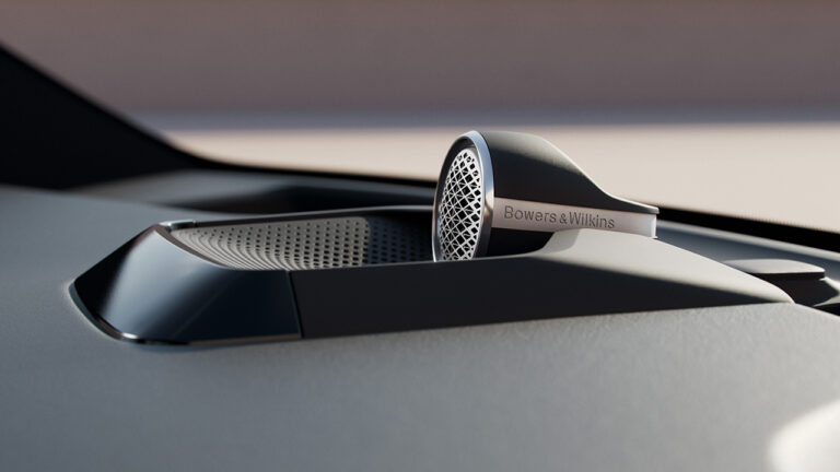 dettaglio degli interni di una Volvo EX90 Excellence