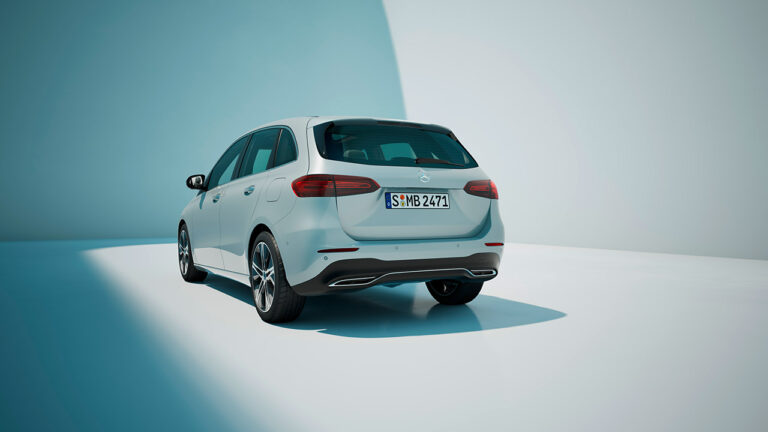 Mercedes Classe A vista posteriormente