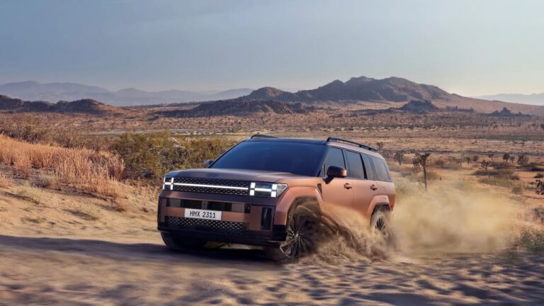 Hyundai Santa Fe - desert