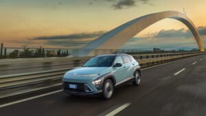 nuova Hyundai Kona - autostrada