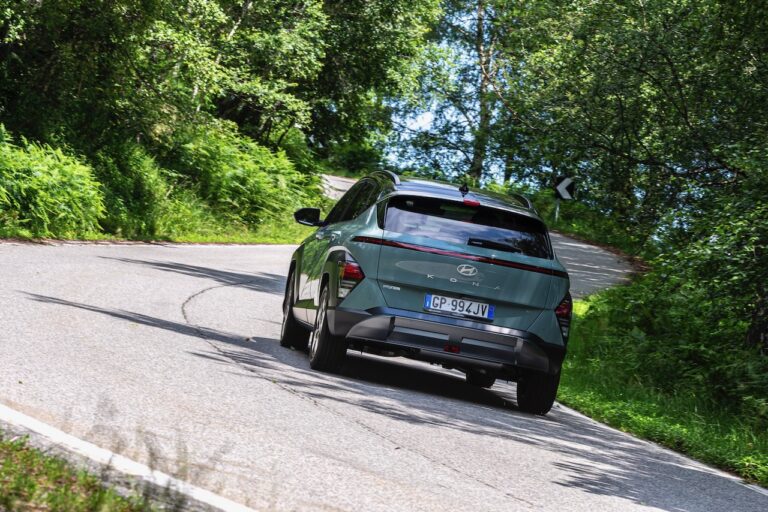 nuova Hyundai Kona - vista posteriore