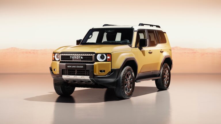 Toyota Land Cruiser - gialla