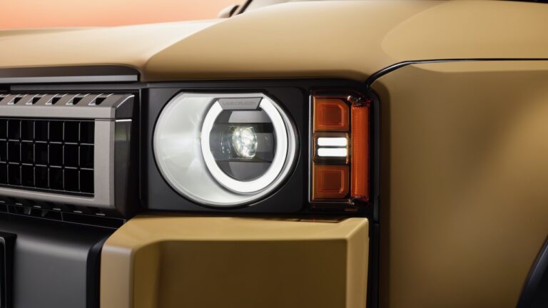 Toyota Land Cruiser - faro tondo