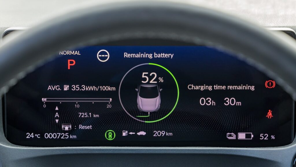 2023 Honda e:Ny1 quadro strumenti