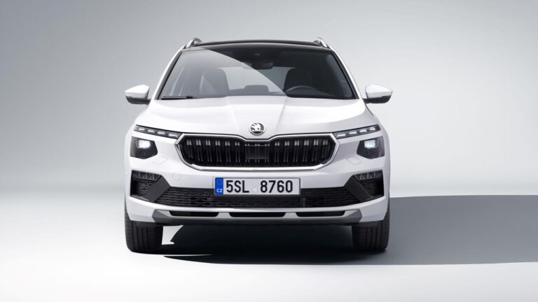 Skoda Scala restyling front