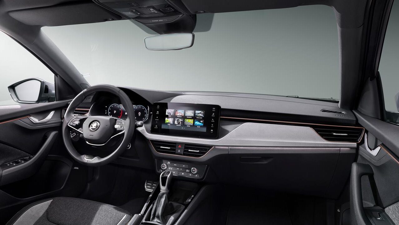 Skoda Scala restyling plancia