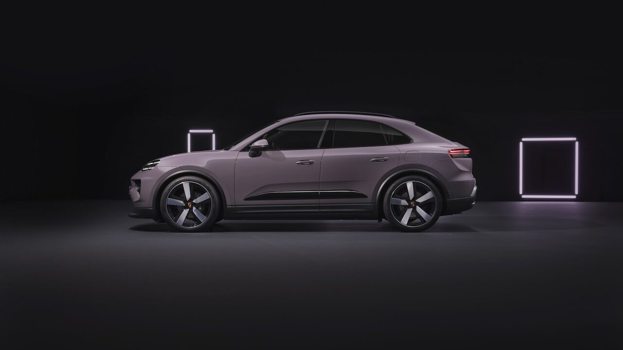 Nuova Porsche Macan - vista laterale