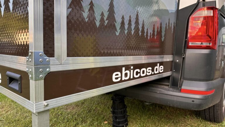 Ebicos Happy Dreamer, il modulo per trasformare il van in camper