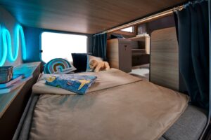 Bürstner Talis, la roulotte del futuro che si trasforma