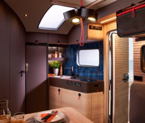 Bürstner Talis, la roulotte del futuro che si trasforma