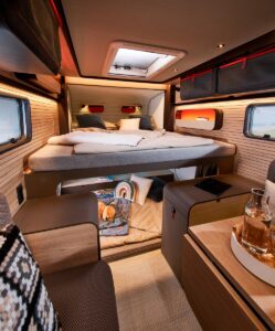 Bürstner Talis, la roulotte del futuro che si trasforma