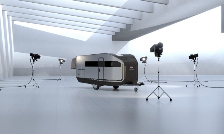 Bürstner Talis, la roulotte del futuro che si trasforma