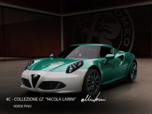 Alfa Romeo 4C "Nicola Larini", un omaggio al campione del DTM
