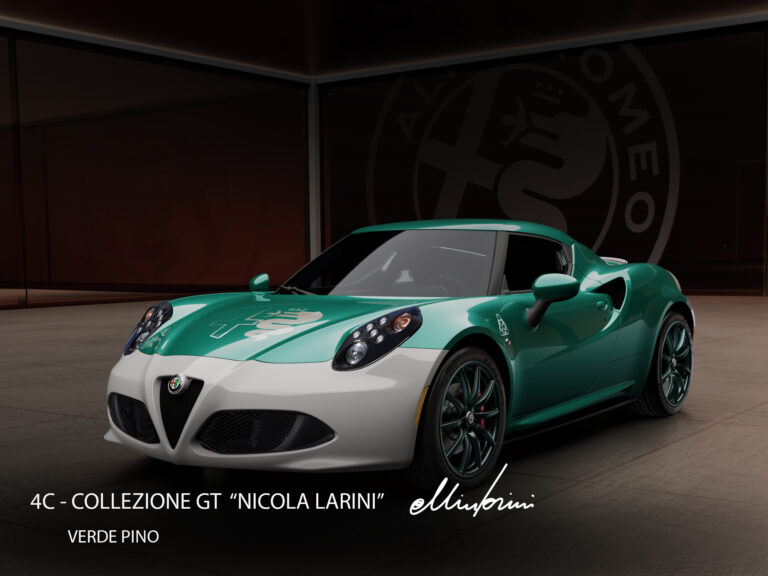 Alfa Romeo 4C "Nicola Larini", un omaggio al campione del DTM