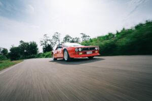 Lancia Rally, la prova di Miki Biasion