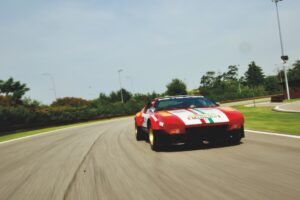 La De Tomaso Pantera che correva in pista
