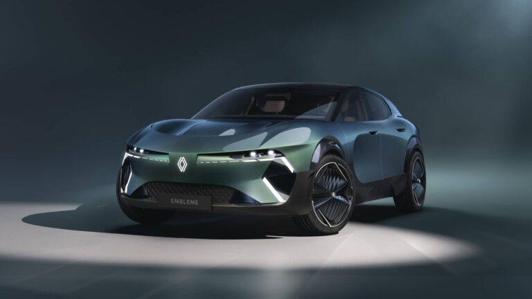 Renault punta alla decarbonizzazione con la concept car Emblème