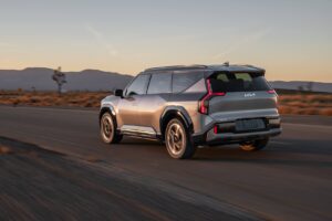 Kia EV9 GT: il Suv elettrico a 7 posti sportivo