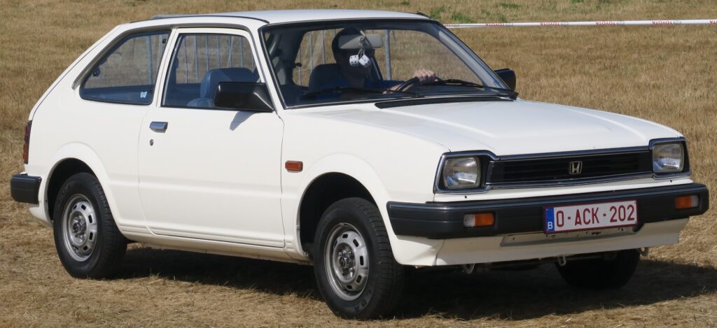 La seconda generazione della Honda Civic