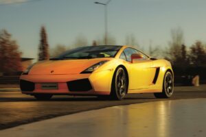 Gallardo pista