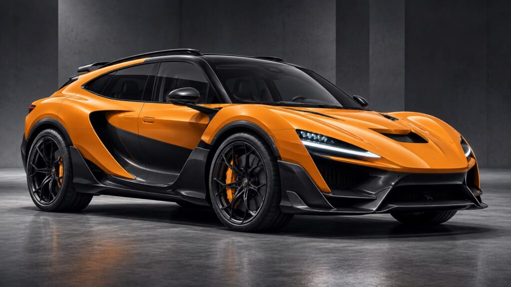 Ecco come potrebbe essere il suv della McLaren
