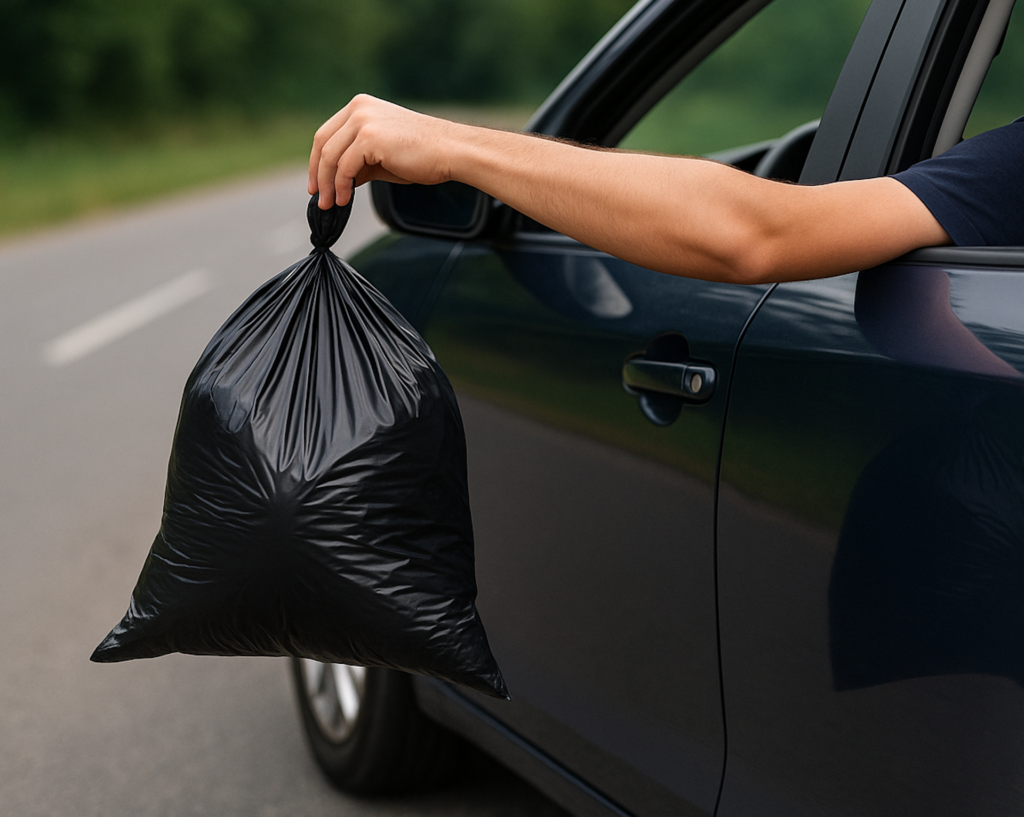 Contenitore per rifiuti pieghevole per bidone della spazzatura per auto Contenitore per rifiuti pieghevole per bidone della spazzatura per auto